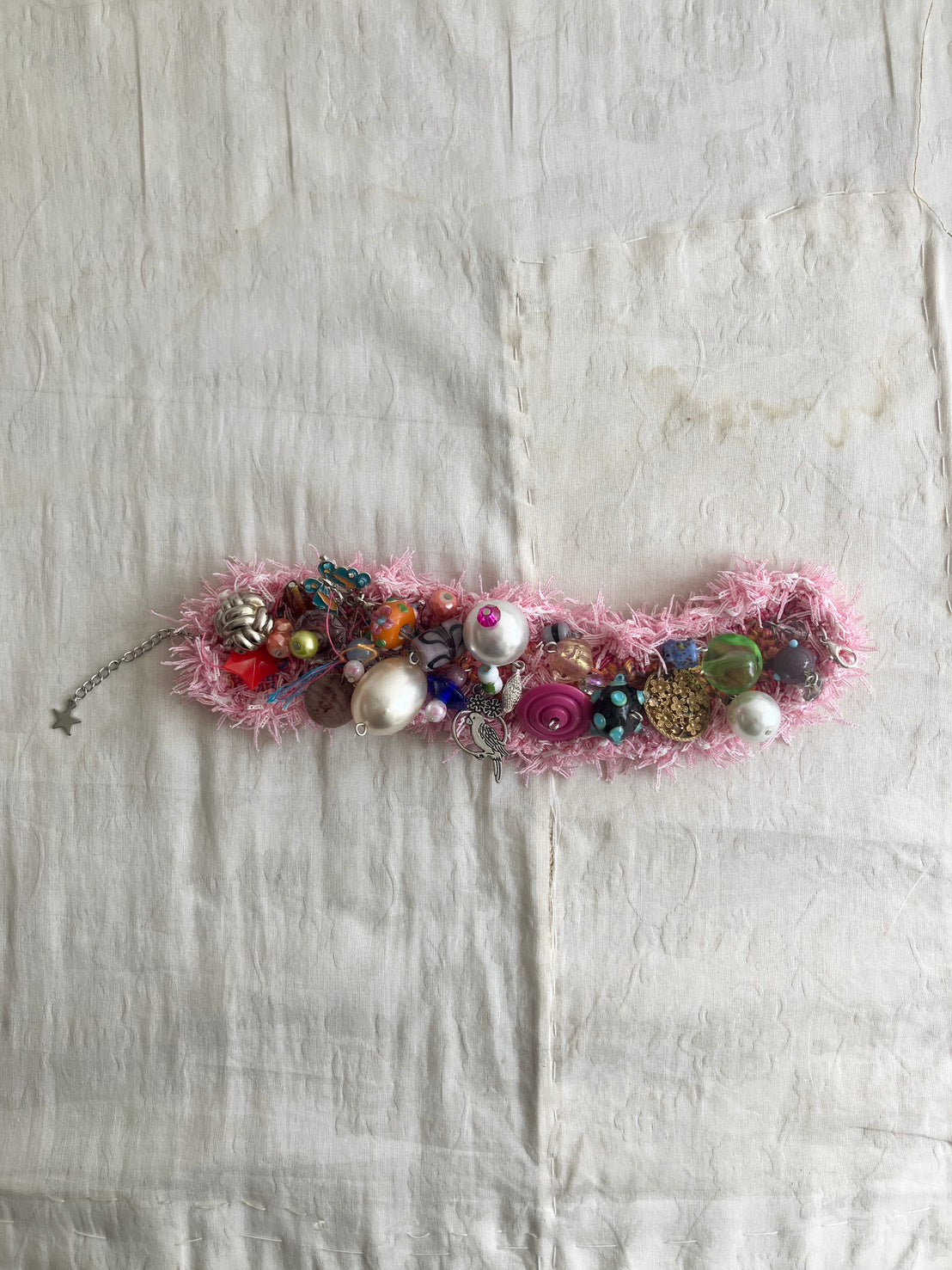 MATHILDE HIRON - Grigri Bracelet in Sunset Pink 1