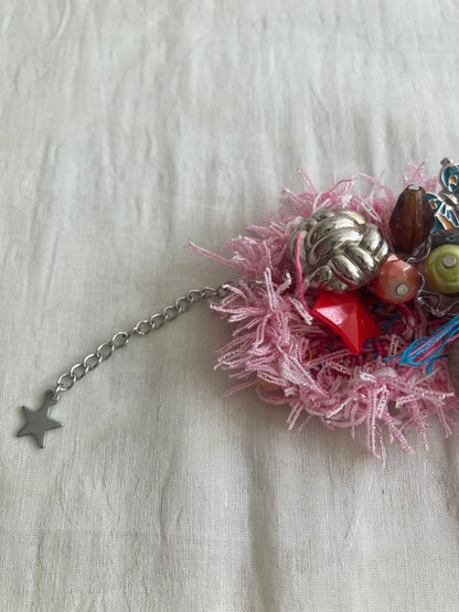 MATHILDE HIRON - Grigri Bracelet in Sunset Pink 1