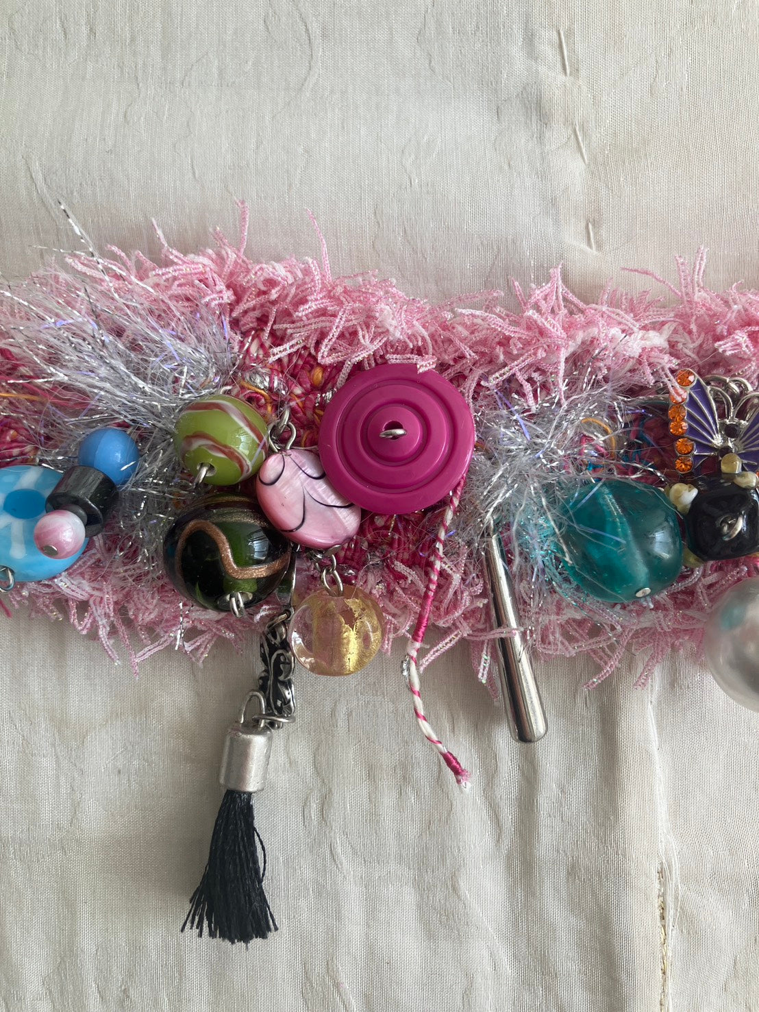 MATHILDE HIRON - Grigri Bracelet in Sunset Pink 2