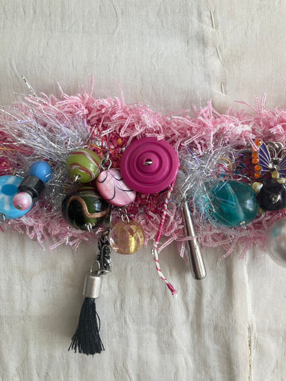 MATHILDE HIRON - Grigri Bracelet in Sunset Pink 2