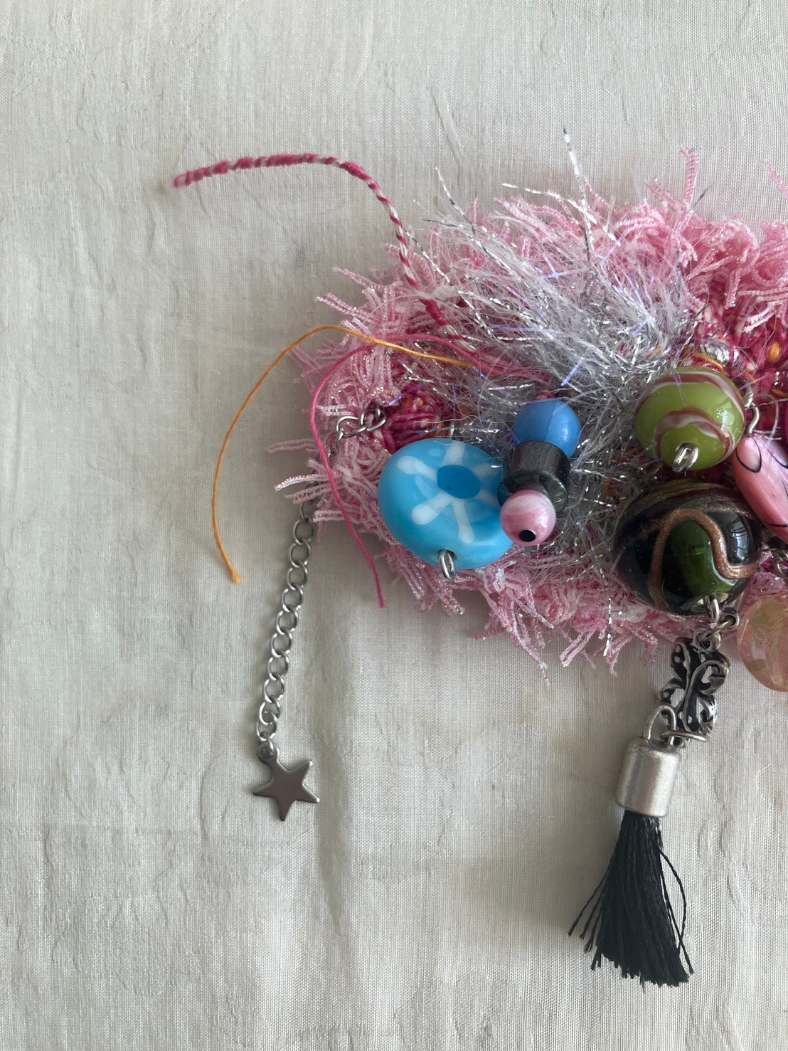 MATHILDE HIRON - Grigri Bracelet in Sunset Pink 2