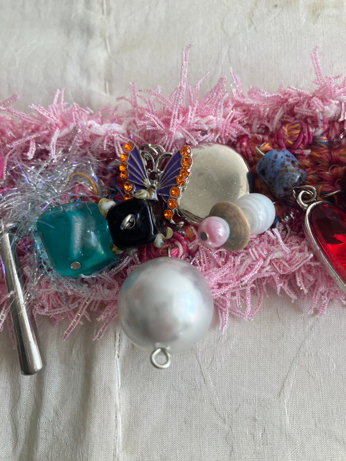 MATHILDE HIRON - Grigri Bracelet in Sunset Pink 2