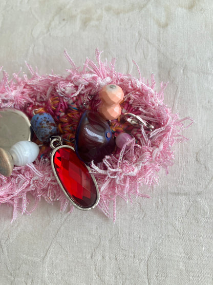 MATHILDE HIRON - Grigri Bracelet in Sunset Pink 2