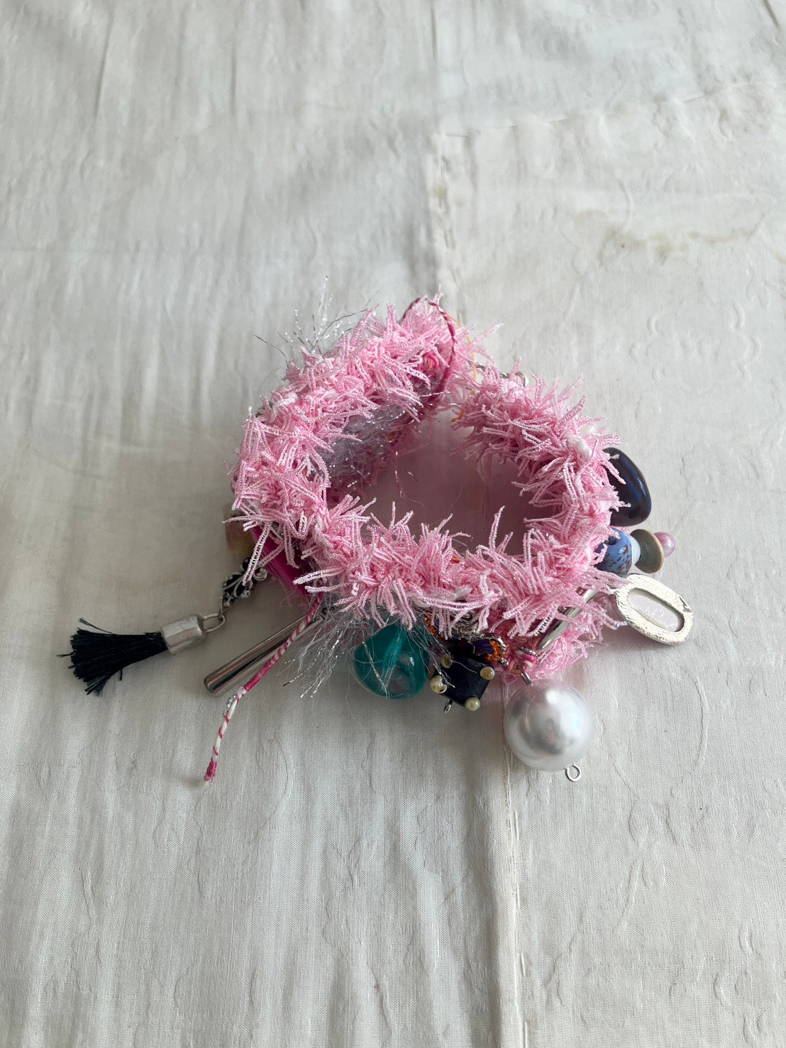 MATHILDE HIRON - Grigri Bracelet in Sunset Pink 2