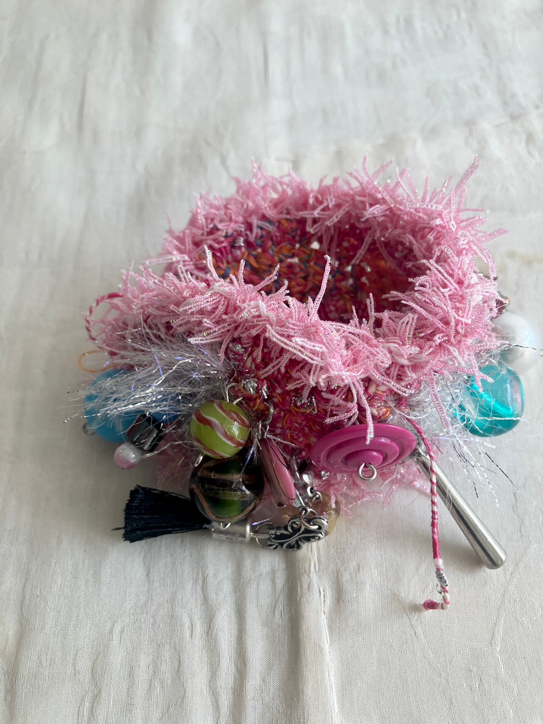 MATHILDE HIRON - Grigri Bracelet in Sunset Pink 2