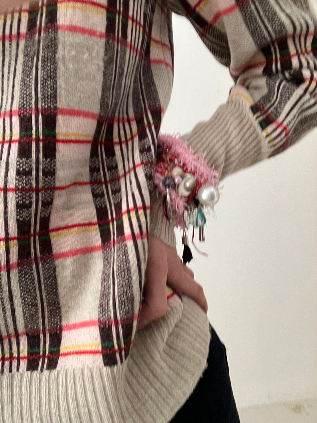 MATHILDE HIRON - Grigri Bracelet in Sunset Pink 2