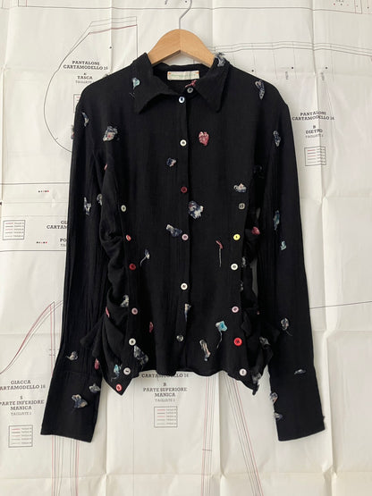 garbage core - MILLE BOTTONI SHIRT