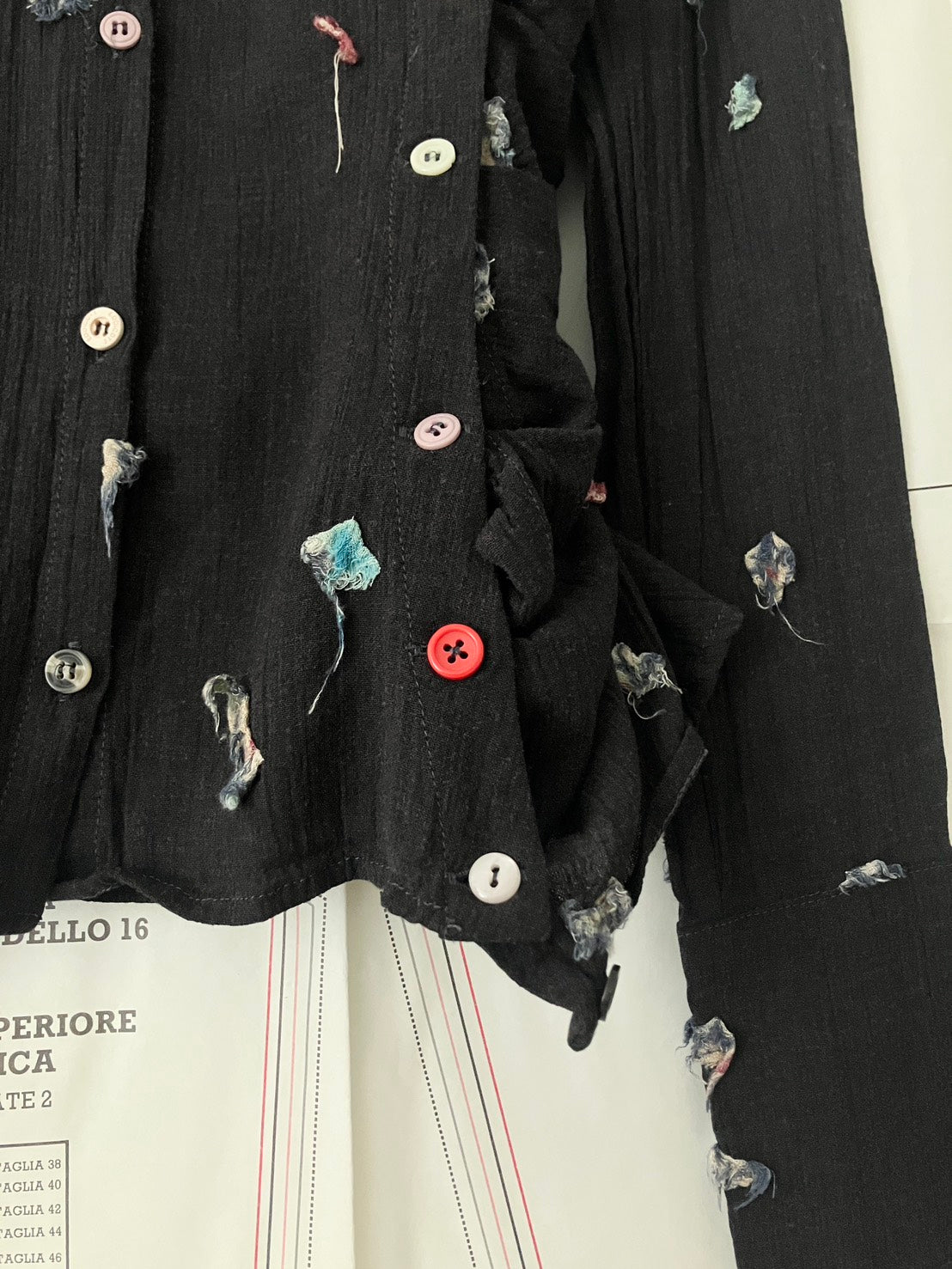 garbage core - MILLE BOTTONI SHIRT