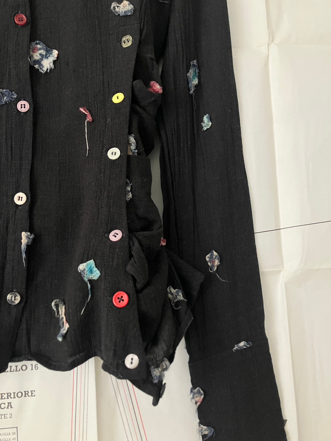 garbage core - MILLE BOTTONI SHIRT