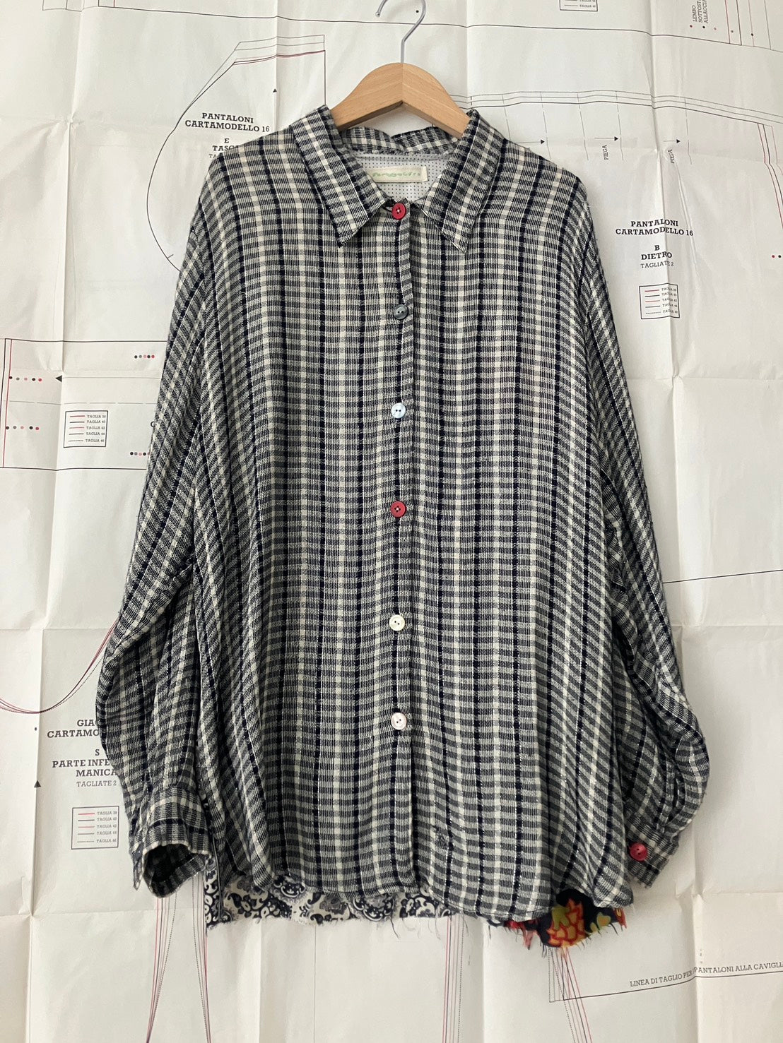 garbage core - FOULARD SHIRT