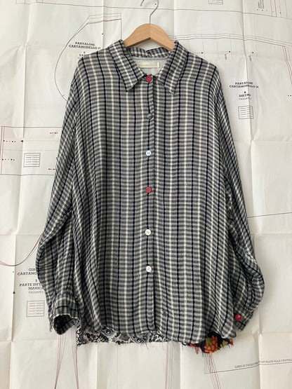 garbage core - FOULARD SHIRT