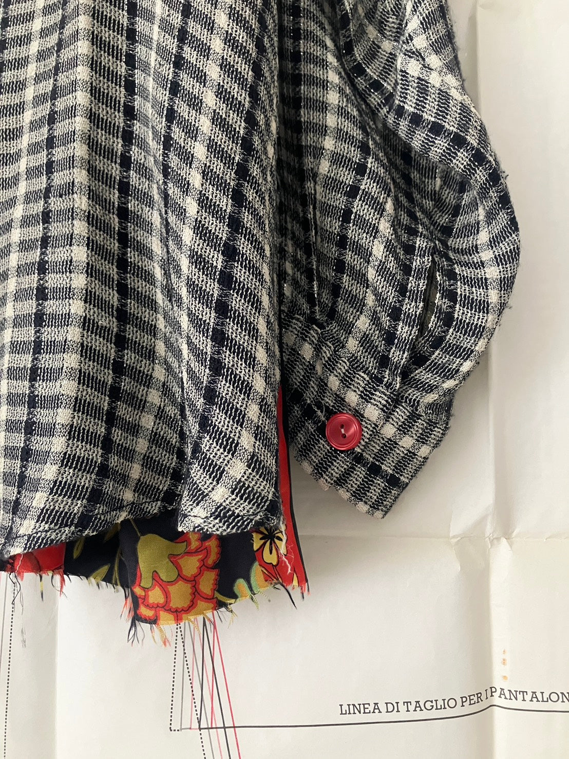 garbage core - FOULARD SHIRT