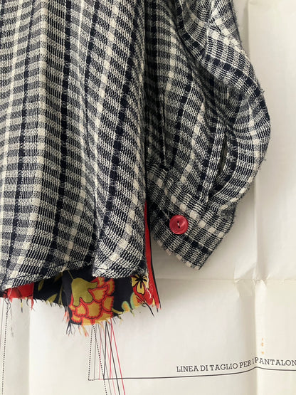 garbage core - FOULARD SHIRT