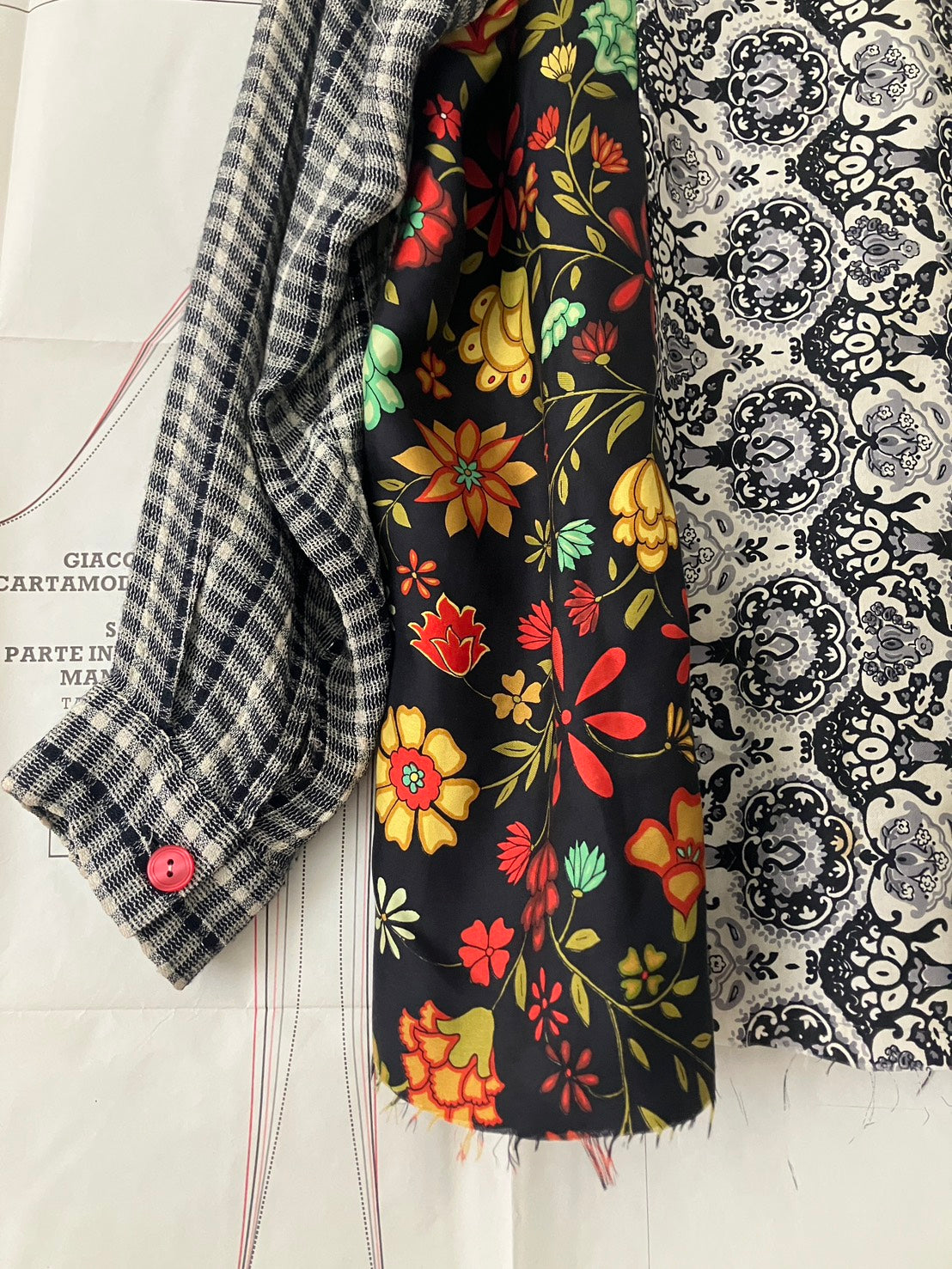 garbage core - FOULARD SHIRT