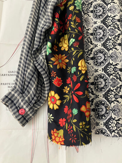 garbage core - FOULARD SHIRT