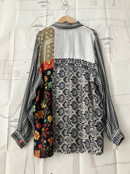 garbage core - FOULARD SHIRT