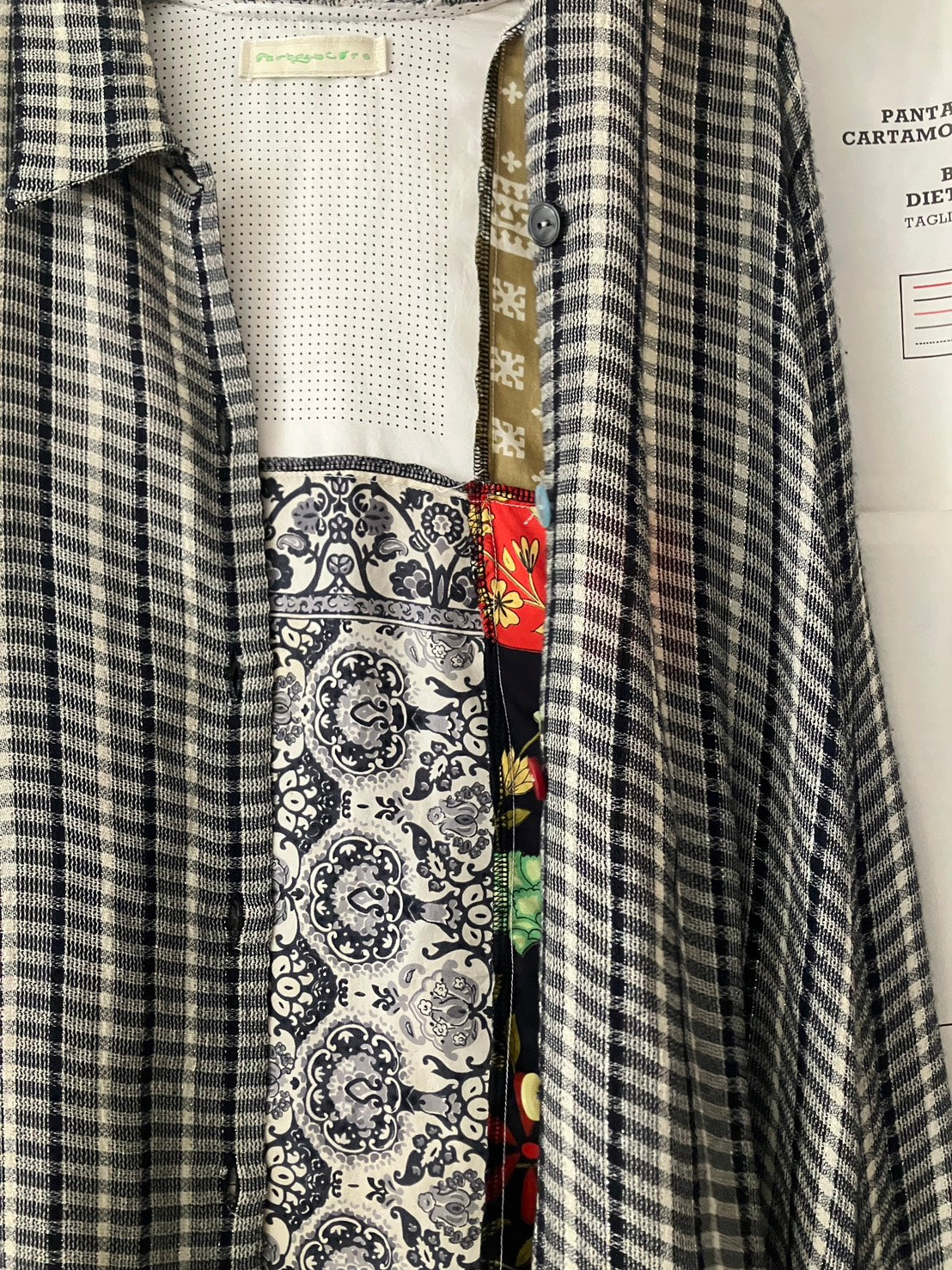 garbage core - FOULARD SHIRT