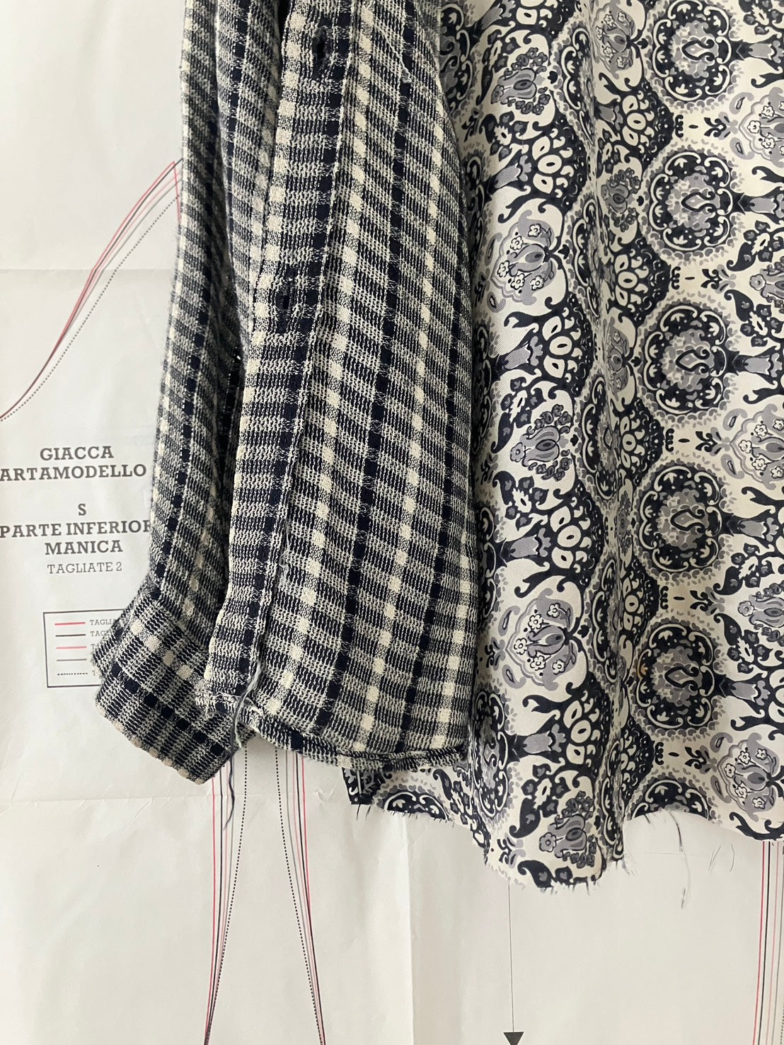 garbage core - FOULARD SHIRT