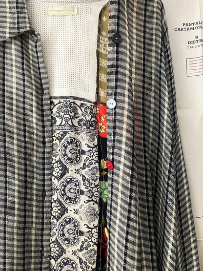 garbage core - FOULARD SHIRT