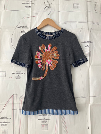 garbage core - FIORE T-SHIRT 2