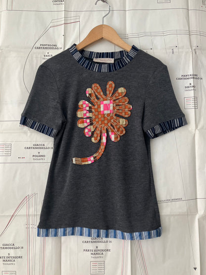 garbage core - FIORE T-SHIRT 3