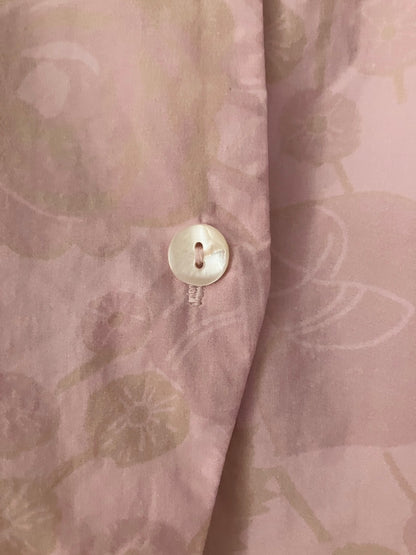 sula - clean new shirt - pink rose print