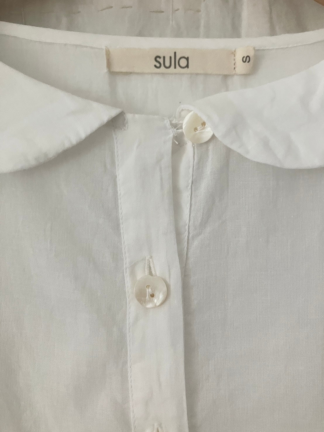 sula - sweet blouse - white