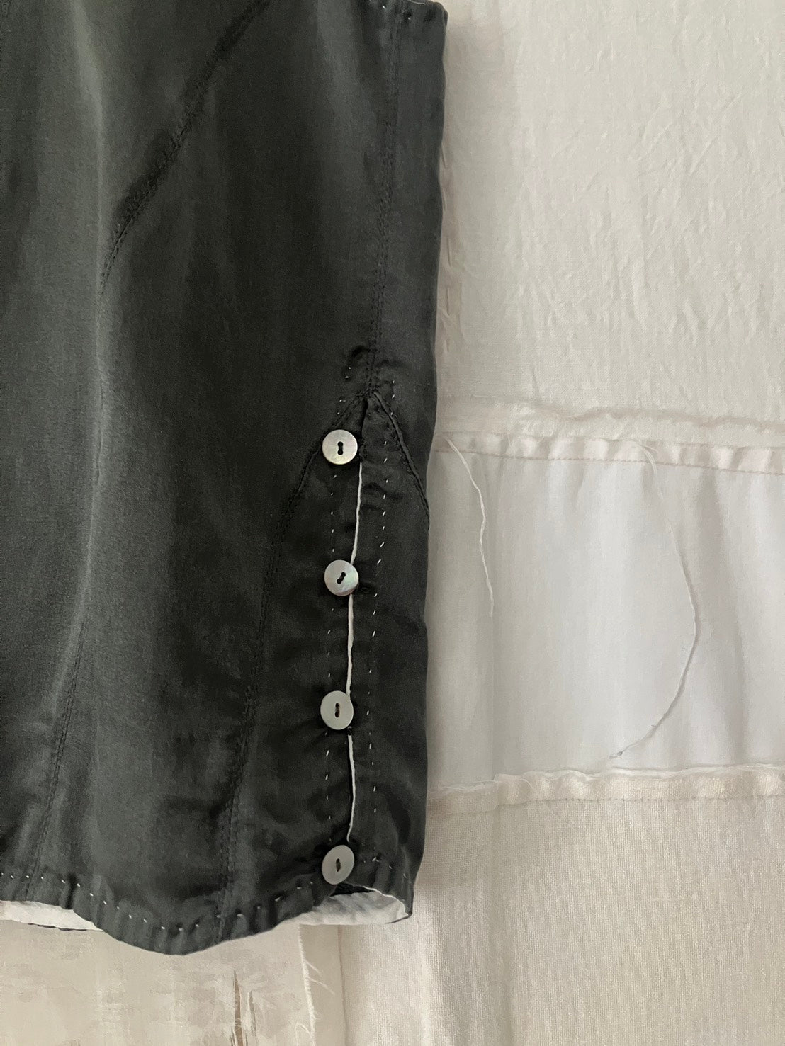sula - corset - gunmetal