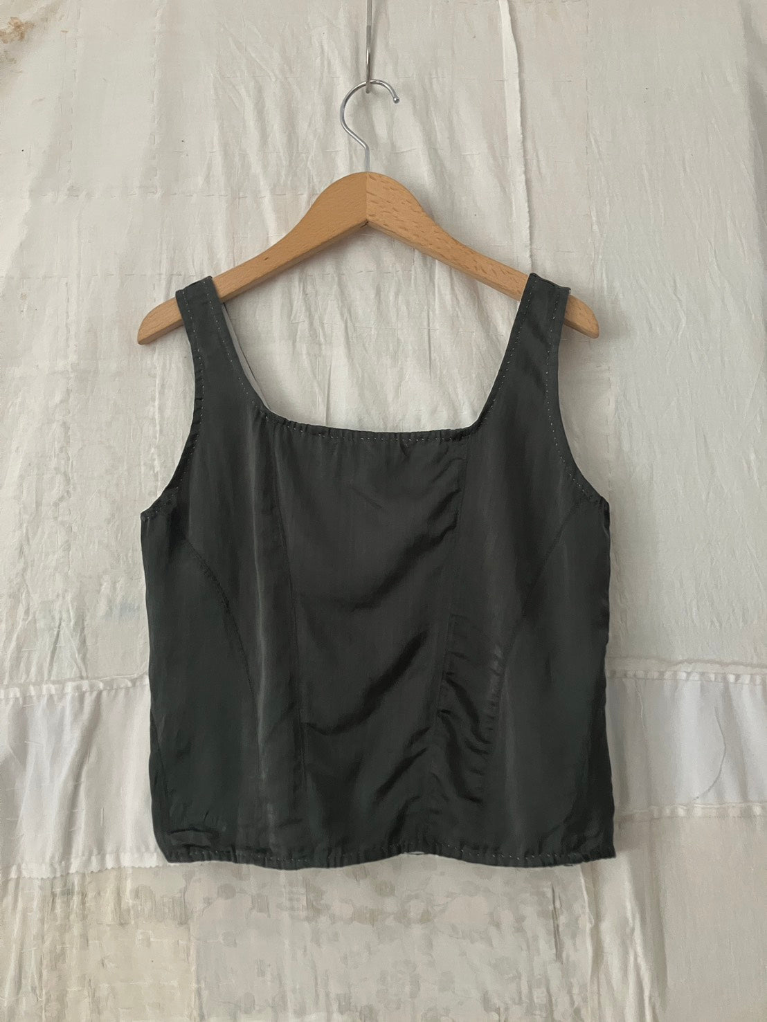 sula - corset - gunmetal