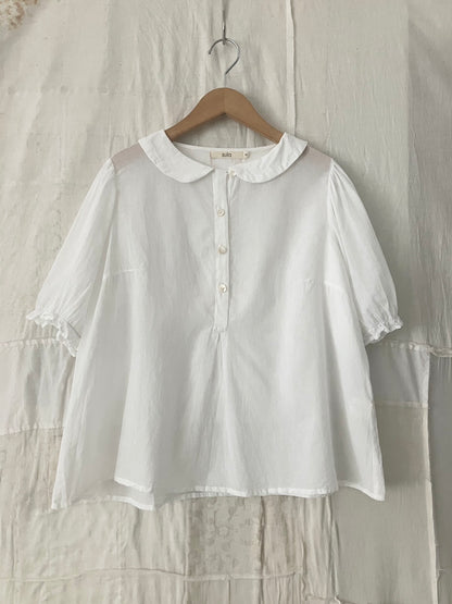 sula - sweet blouse - white