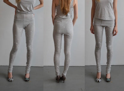 everyone's mother - Diamond Leggings - Smoke