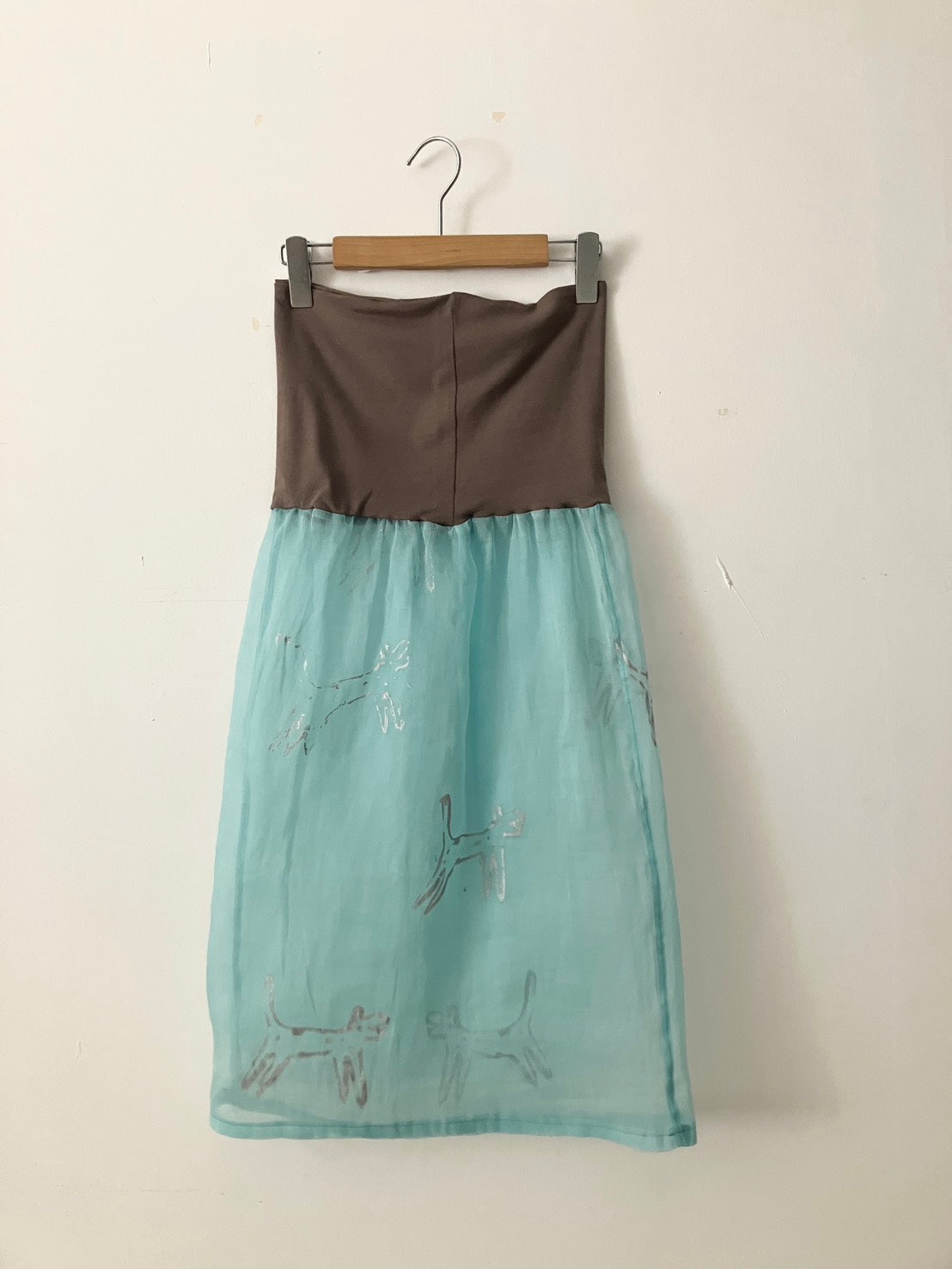 everyone's mother - Dog Skirt - Aqua