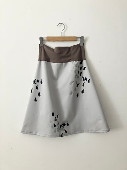 everyone's mother - Tear Skirt - Silver