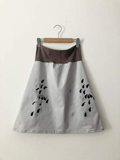everyone's mother - Tear Skirt - Silver
