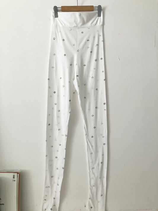 everyone's mother - Diamond Leggings - Cloud