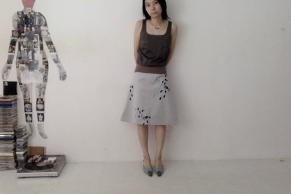 sula - corset - gunmetal