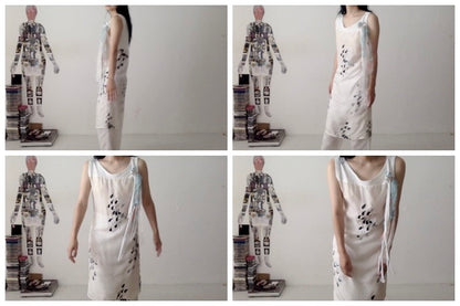 everyone's mother - Tear Dress - Cloud