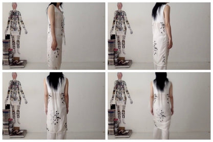 everyone's mother - Tear Dress - Cloud