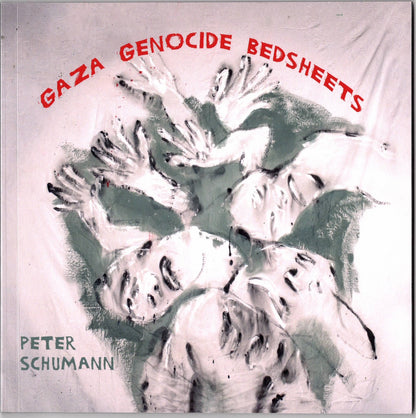 Bread + Puppet Press - Peter Schumann - Gaza Genocide Bedsheets