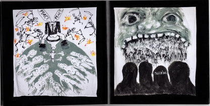 Bread + Puppet Press - Peter Schumann - Gaza Genocide Bedsheets