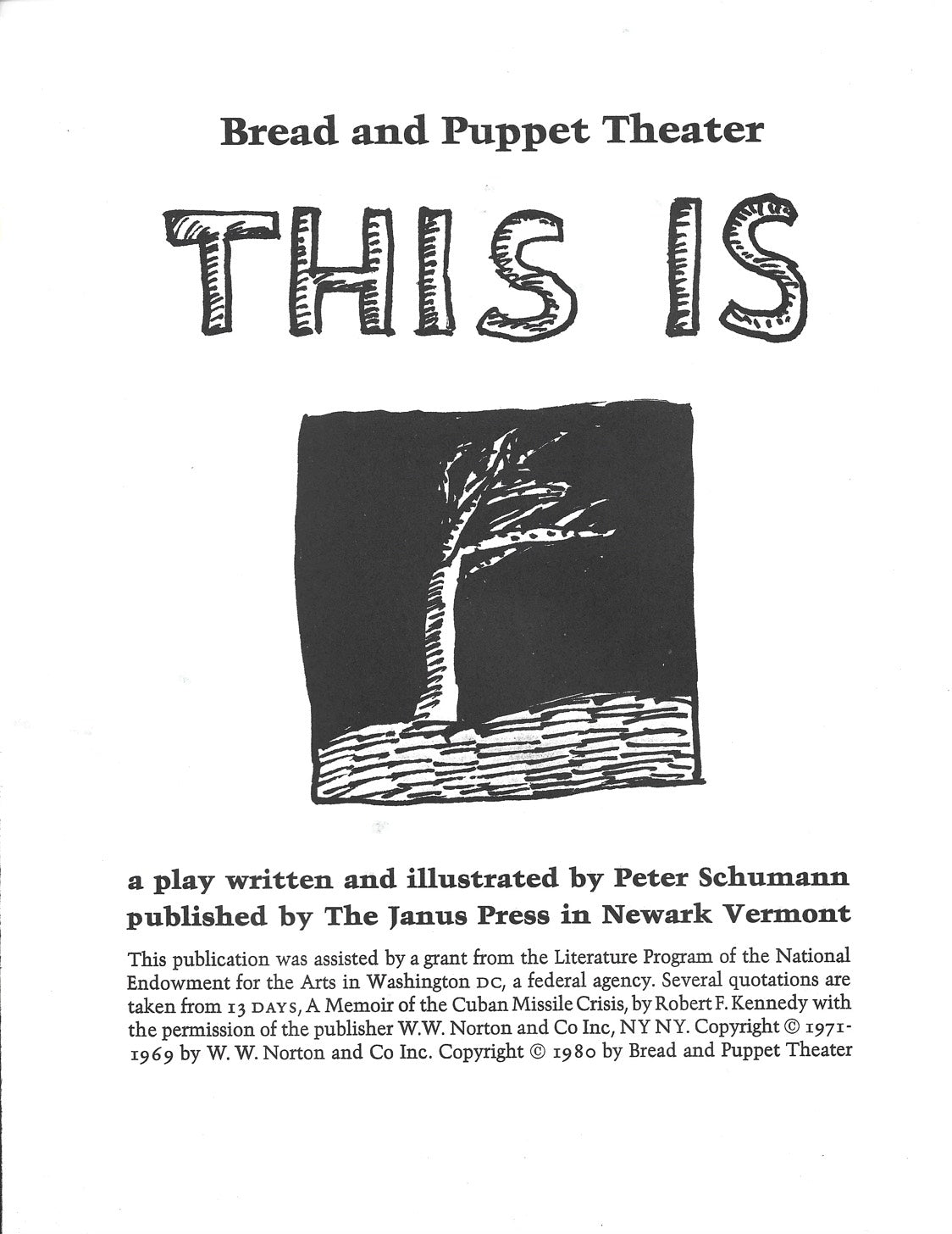 Bread + Puppet Press - This Is