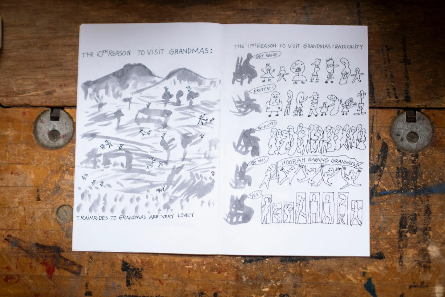 Bread + Puppet Press - 12 Reasons to Visit Grandmas