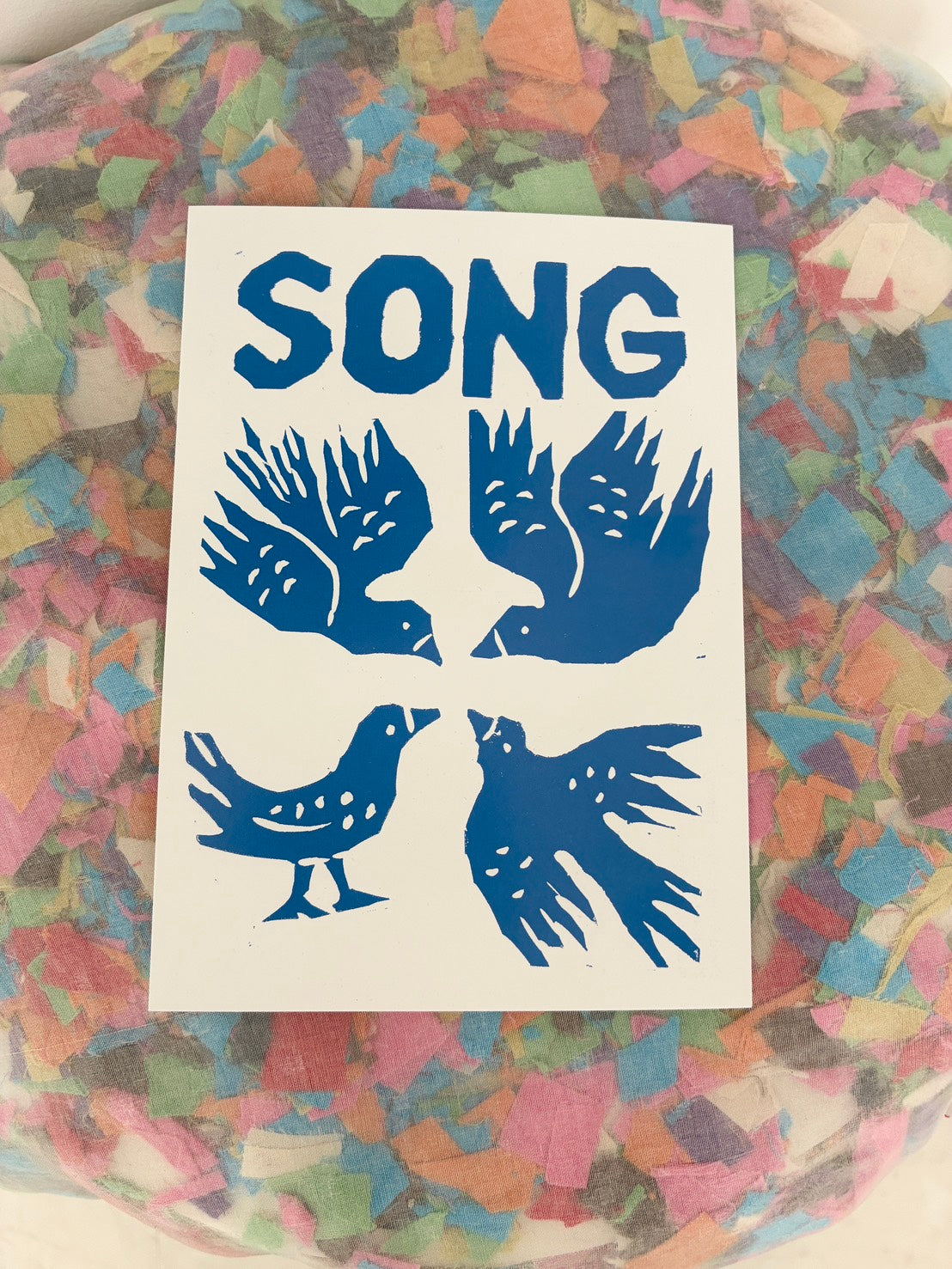 Bread + Puppet Press - Post card - Song Birds