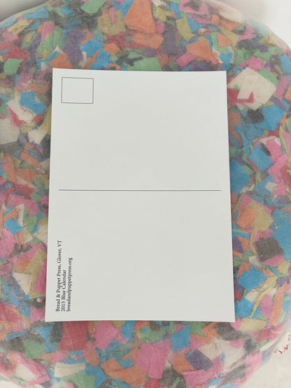 Bread + Puppet Press - Post card - Song Birds
