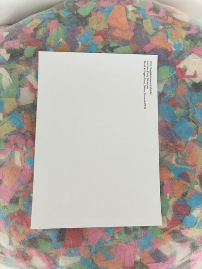 Bread + Puppet Press - Post card - The Grass Has So Little To Do