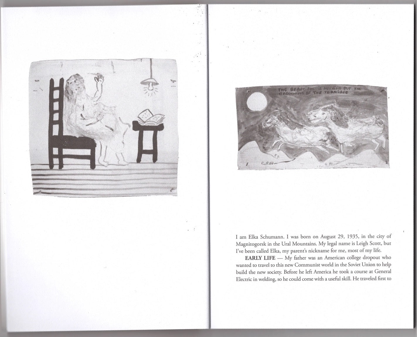 Bread + Puppet Press - She Sits She Rides She Flies