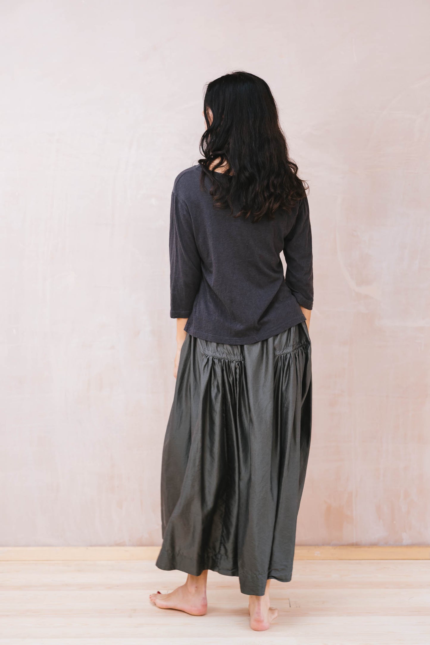 sula - new frida skirt - gunmetal