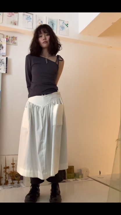 everyone's mother - garden skirt - pearl
